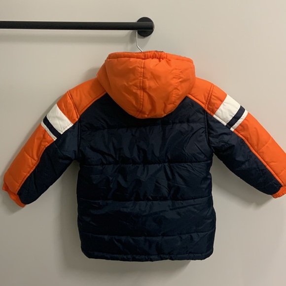 Nike Puffer Jacket Fleece Lined - Like NEW - Boys 5 - Picture 3 of 5